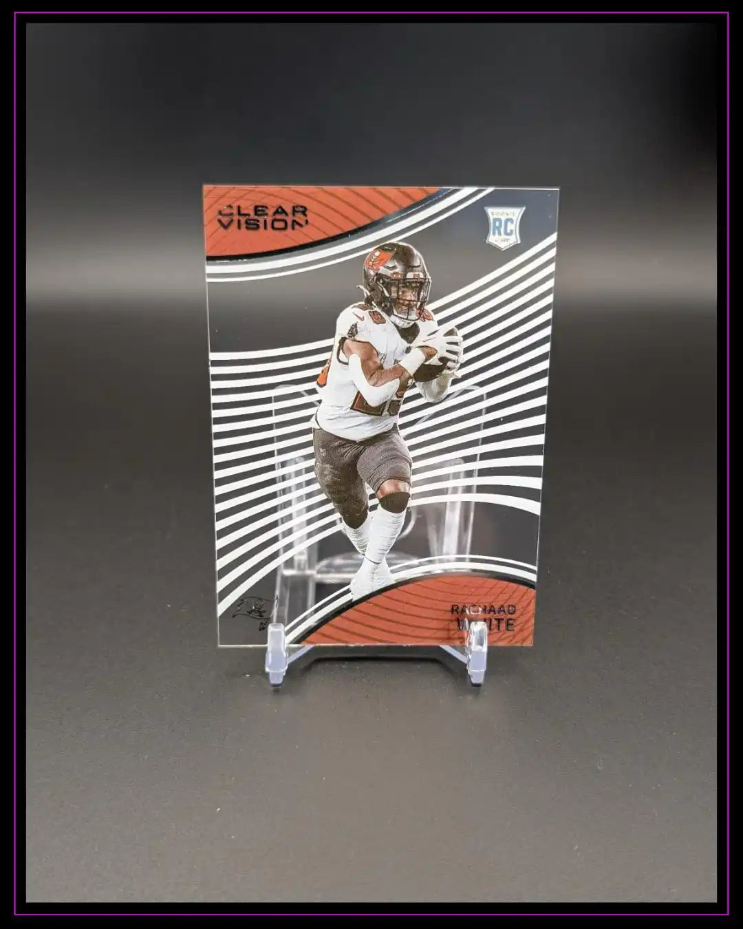 2022 Panini Chronicles #CVR-28 Rachaad White Clear Vision Rookies