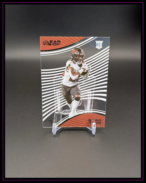 2022 Panini Chronicles #CVR-28 Rachaad White Clear Vision Rookies