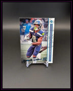 Kenneth Walker III Rookie Trading Card der Seattle Seahawks auf Ständer, Sport-Sammelkarte