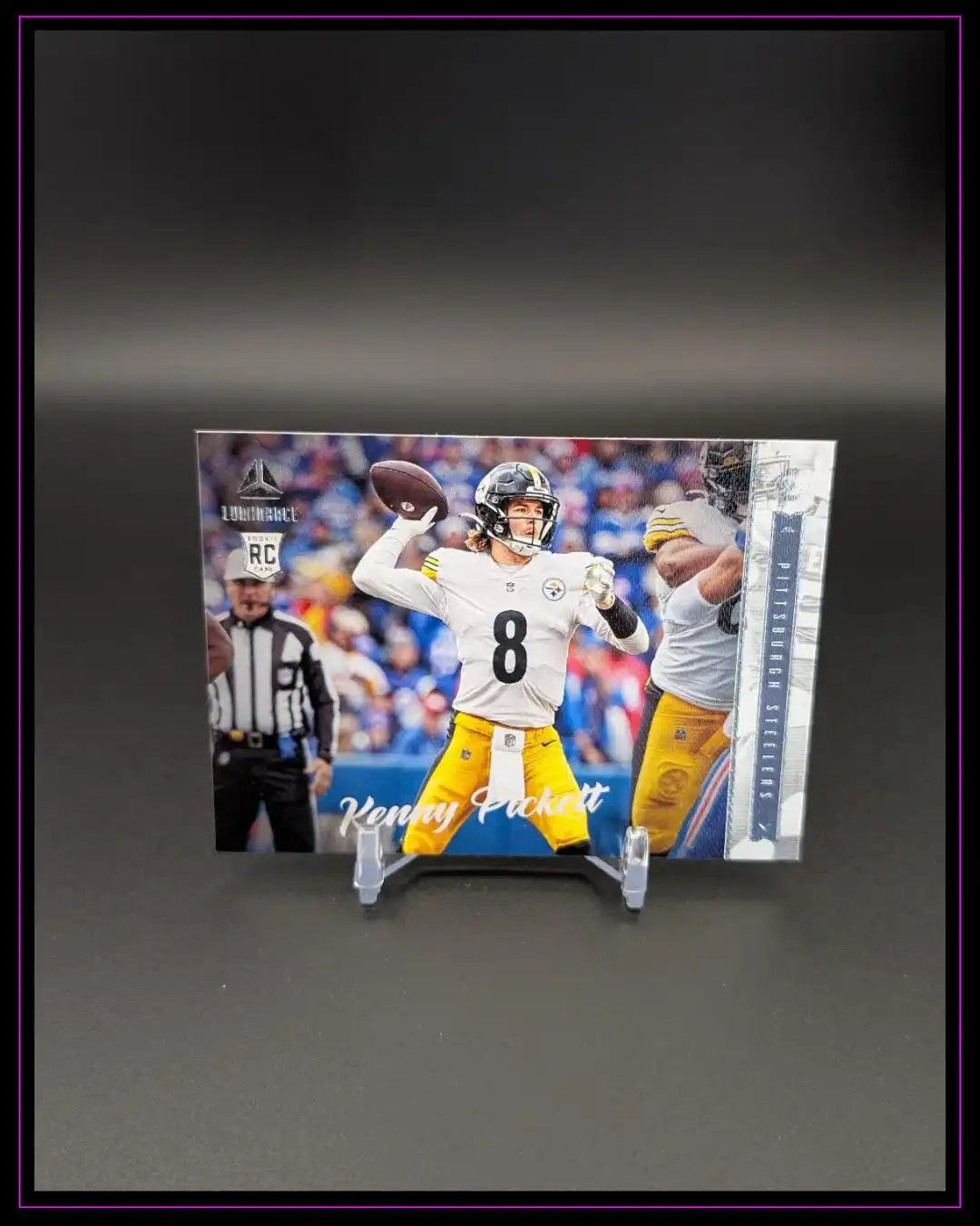 2022 Panini Chronicles #216 Kenny Pickett Luminance Update Rookies Bronze