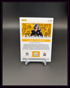 Rückseite einer Panini NFL Trading Card von Kenny Pickett, Footballkarten Sammlerstück