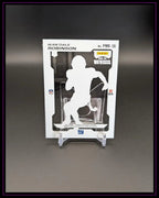 Panini Chronicles Playoff Football Trading Card Rückseite, Wan'Dale Robinson, auf Kartenhalter