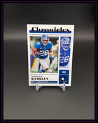 Chronicles Trading Card von Saquon Barkley, New York Giants, Football Sammelkarte