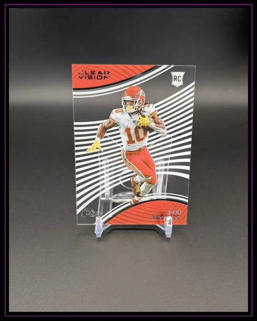 2022 Panini Chronicles #CVR-26 Isiah Pacheco Clear Vision Rookies