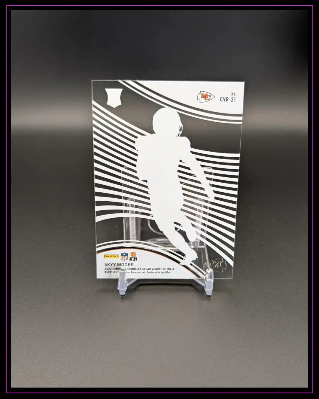 2022 Panini Chronicles #CVR-21 Skyy Moore Clear Vision Rookies