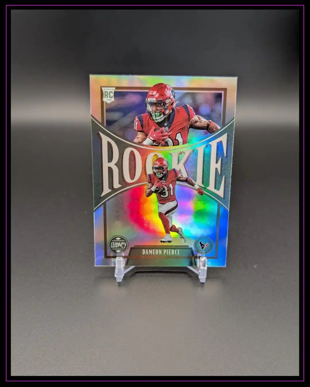 2022 Panini Chronicles #220 Dameon Pierce 2022 Panini Legacy Update Silver