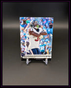 NFL Trading Card mit Football-Spieler Dameon Pierce, Texans, auf schwarzem Hintergrund