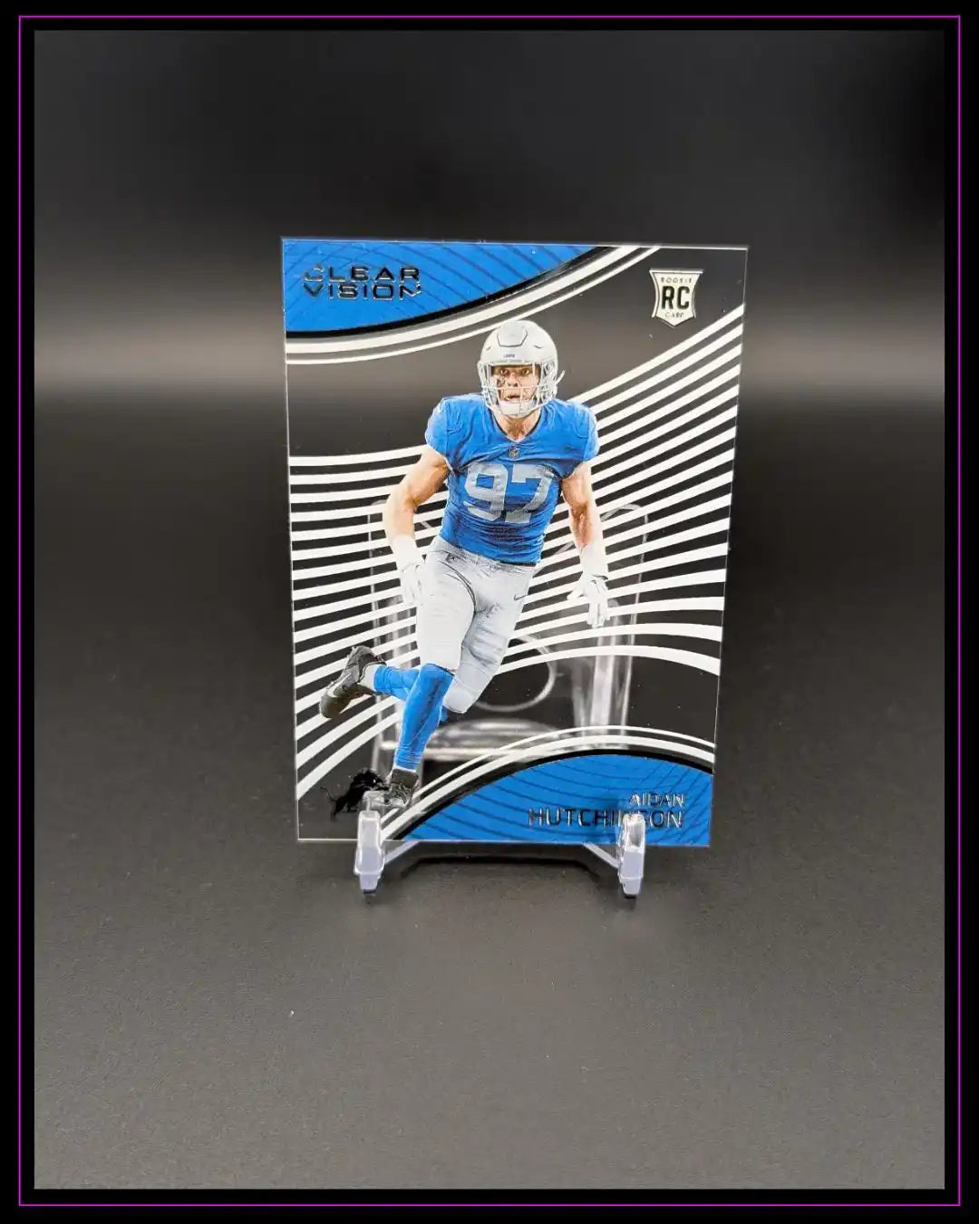 2022 Panini Chronicles #CVR-3 Aidan Hutchinson Clear Vision Rookies