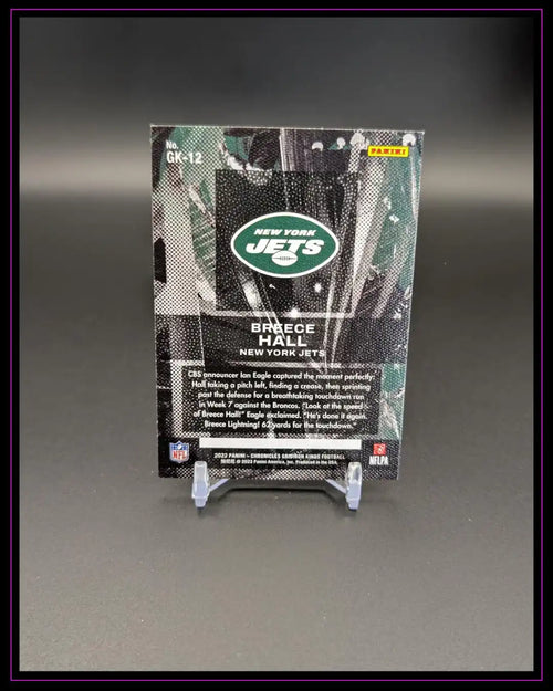 2022 Panini Chronicles #GK-12 Breece Hall Gridiron Kings