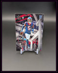 American Football Trading Card mit Spieler im Texans-Trikot, Rookie-Karte, moderne Optik