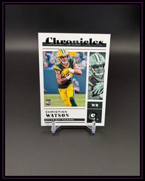 Chronicles Trading Card Christian Watson Green Bay Packers Rookie, Football Sammelkarte