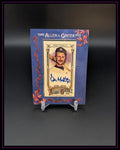 Topps Allen & Ginter Baseball-Sammelkarte 2025 mit Autogramm, Mattingly, auf Kartenständer