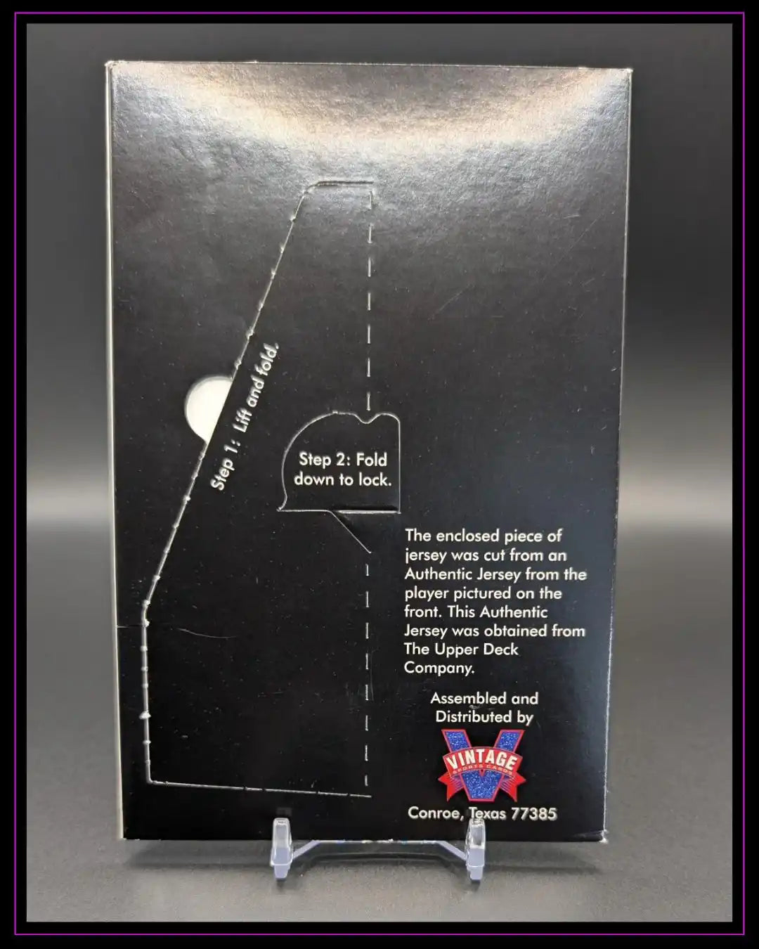 Vintage Sports Cards 1989 Topps Tony Gwynn Authentic Jersey Pop up