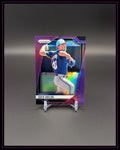 Prizm Baseball Trading Card David Shields Kansas City lila Glanz, auf Display