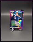 Prizm Baseball Trading Card David Shields Kansas City lila Glanz, auf Display