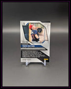 Baseball-Trading-Card Travis Bazzana Rückseite, limitierte Sammlerkarte, Seriennummer 143/499