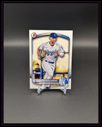 Baseball Trading Card von Jac Caglianone der Kansas City Royals auf schwarzem Hintergrund