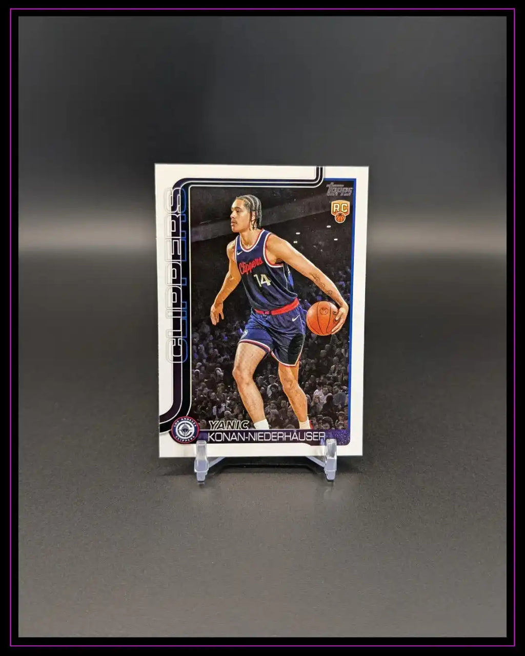 2025-26 Topps NBA #230 Yanic Konan-Niederhäuser RC