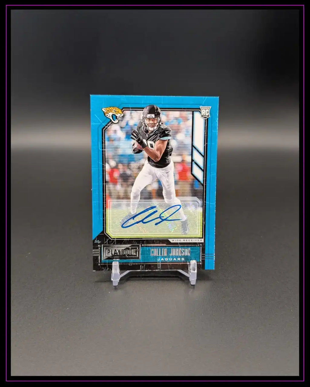 2020 Panini Playbook #164 Collin Johnson Rookies Signatures