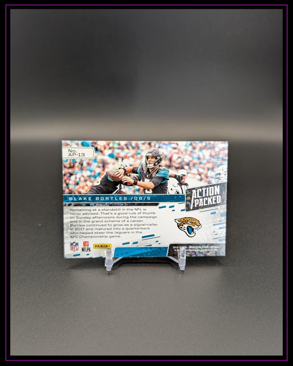 2018 Panini Rookies & Stars #AP-13 Blake Bortles Action Packed