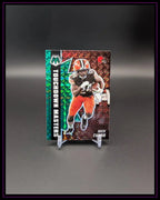 2021 Panini Mosaic #TM-7 Nick Chubb Touchdown Masters Mosaic Green