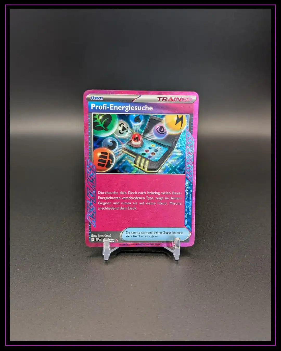 Pokemon SV08: Surging Sparks #176/191 Profi-Energiesuche DEU