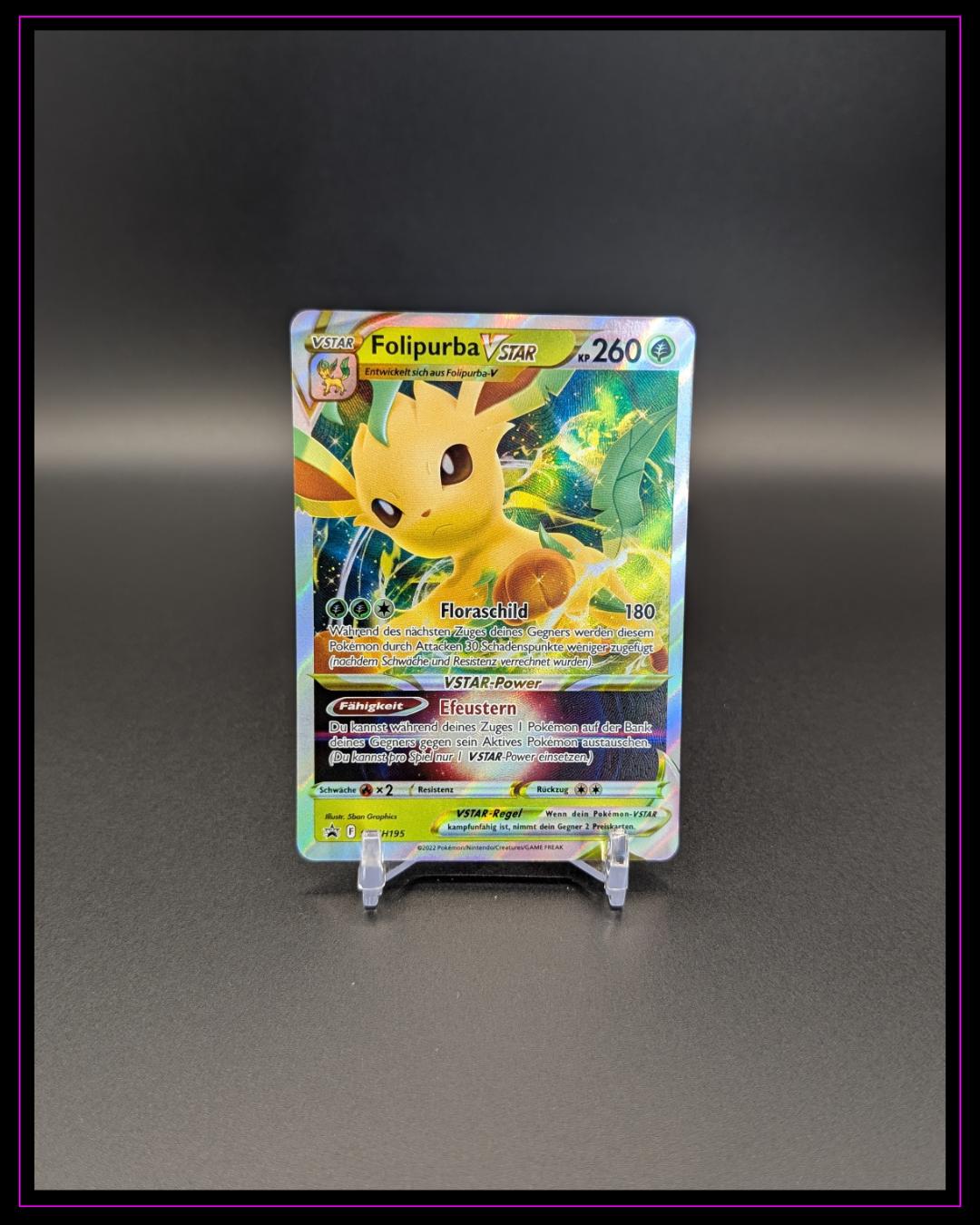 Pokemon SWSH: Sword & Shield Promo Cards #SWSH195 Folipurba VSTAR DEU