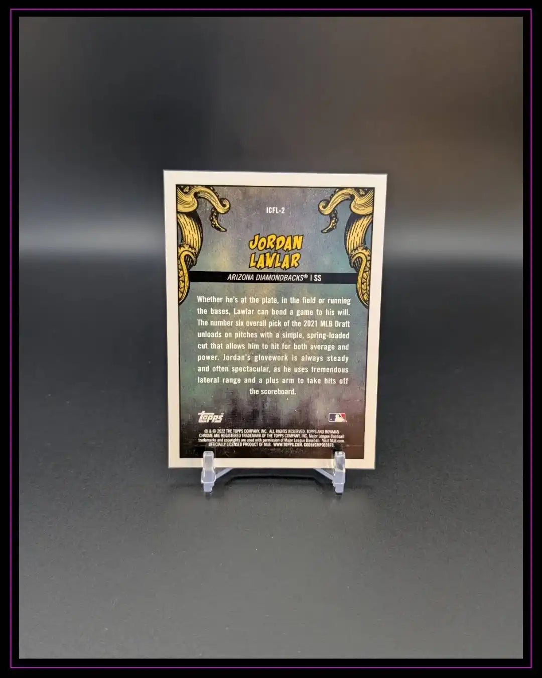 2022 Bowman Chrome #ICFL-2 Jordan Lawlar It Came to the League