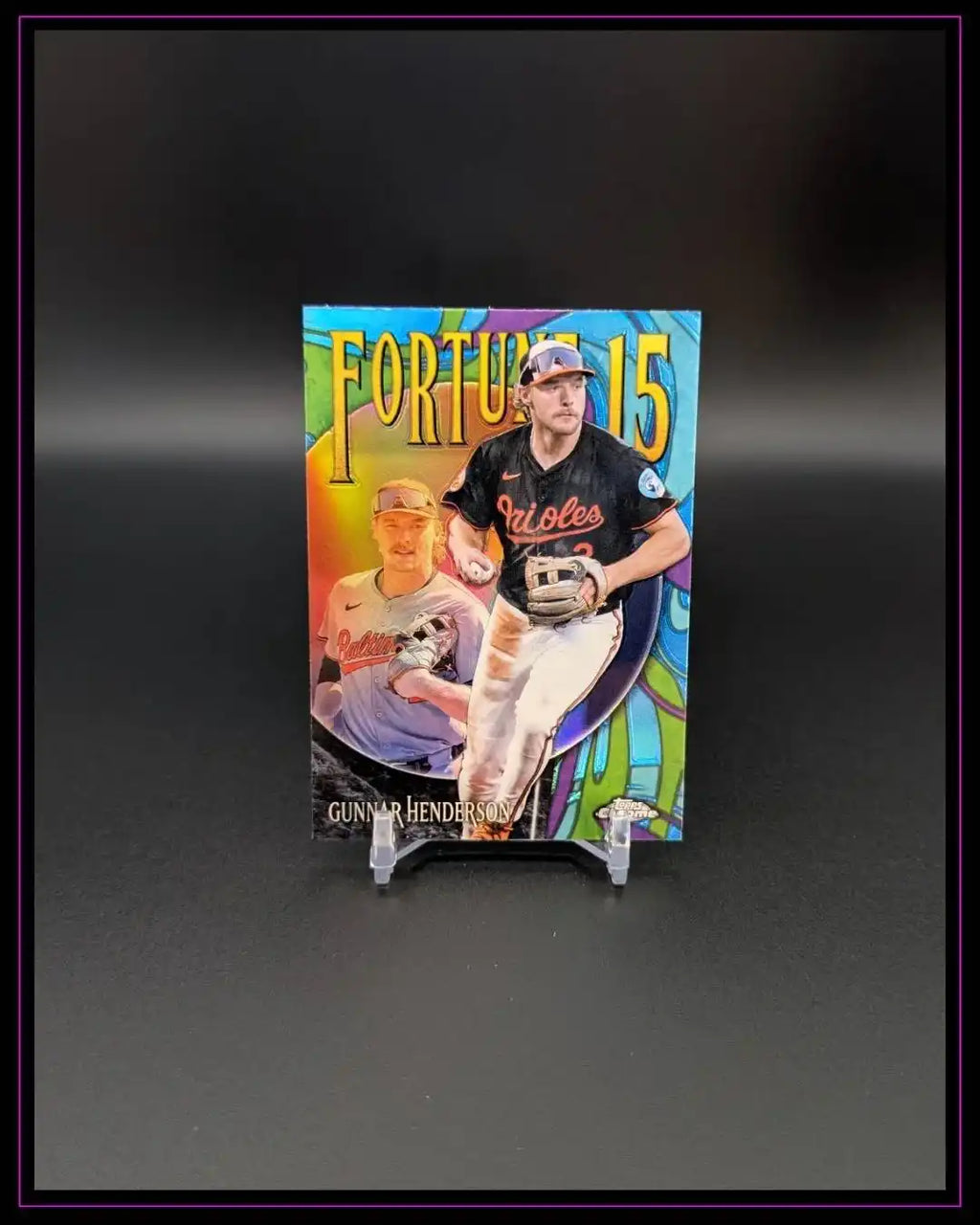 2025 Topps Chrome #F15-2 Gunnar Henderson Fortune 15
