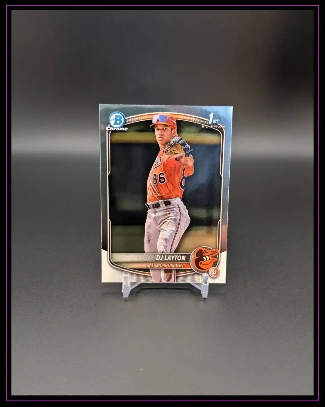 2025 Bowman Chrome #BCP-252 DJ Layton Prospects