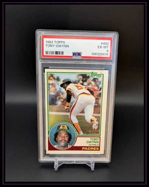 1983 Topps #482 Tony Gwynn PSA 6