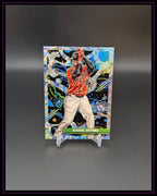 2025 Topps Chrome Cosmic #186 Rafael Devers Nucleus Refractor