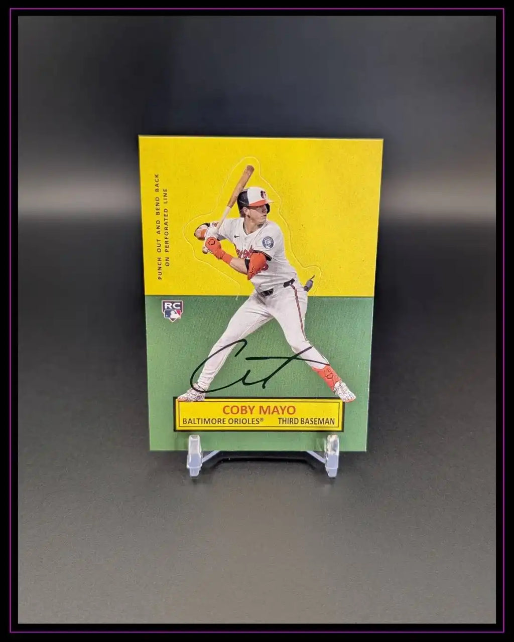 2025 Topps Archives #64SU-6 Coby Mayo 1964 Topps Stand-Ups