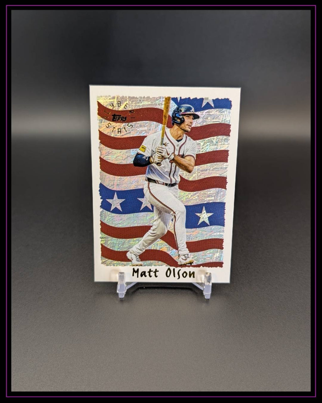 2025 Topps Archives #95C-3 Matt Olson 1995 Topps Cyberstats