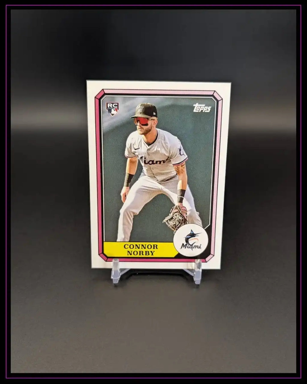 2025 Topps Archives #87BB-9 Connor Norby 1987 Topps Boardwalk and Baseball RC