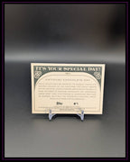 2022 Topps Allen & Ginter #IYSD-13 National Chocolate Day It's Your Special Day!