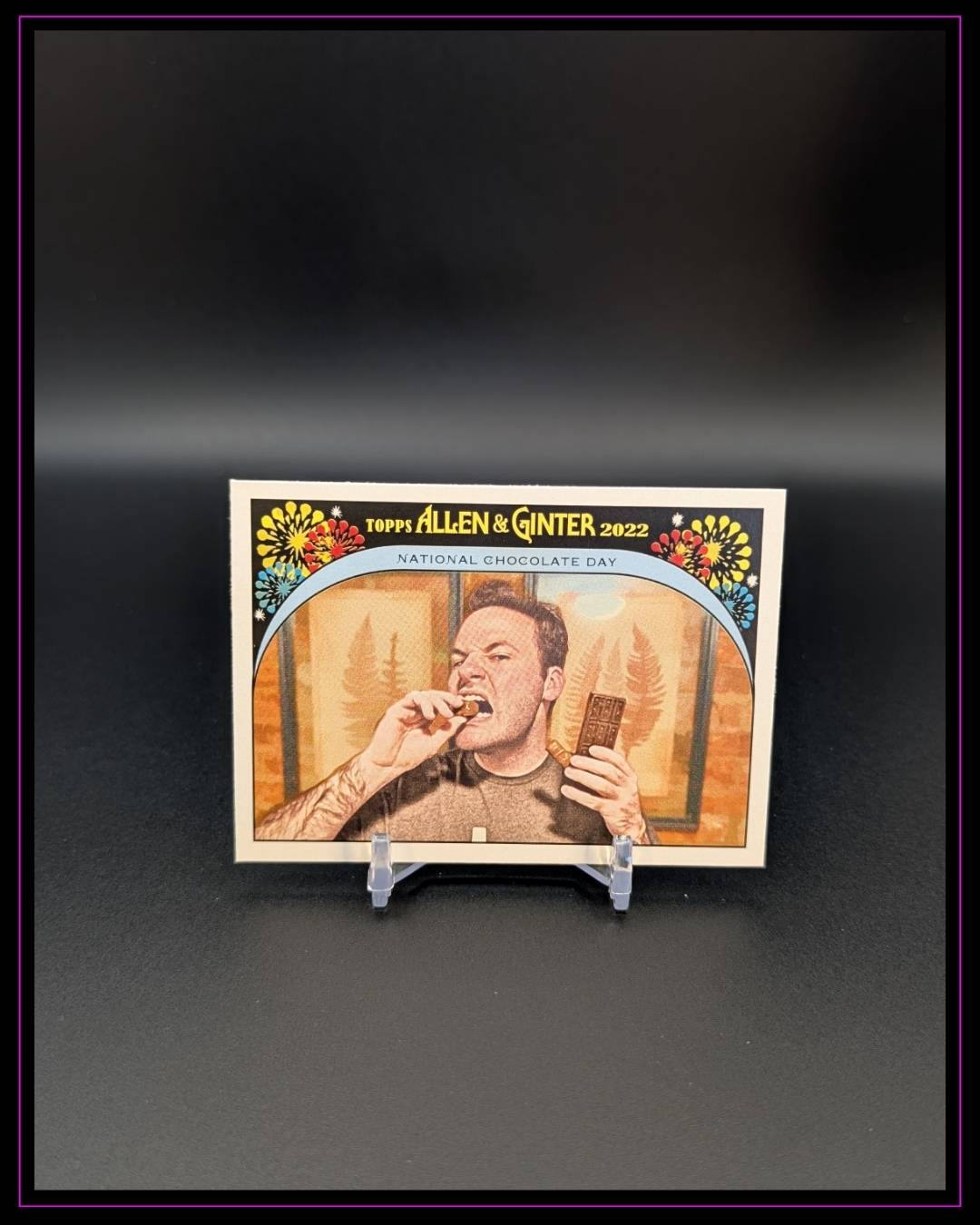 2022 Topps Allen & Ginter #IYSD-13 National Chocolate Day It's Your Special Day!