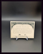 2022 Topps Allen & Ginter #IYSD-10 National Hot Dog Day It's Your Special Day!