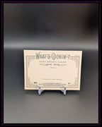 2022 Topps Allen & Ginter #WC-5 Dark Brown Sugar What's Cookin'?