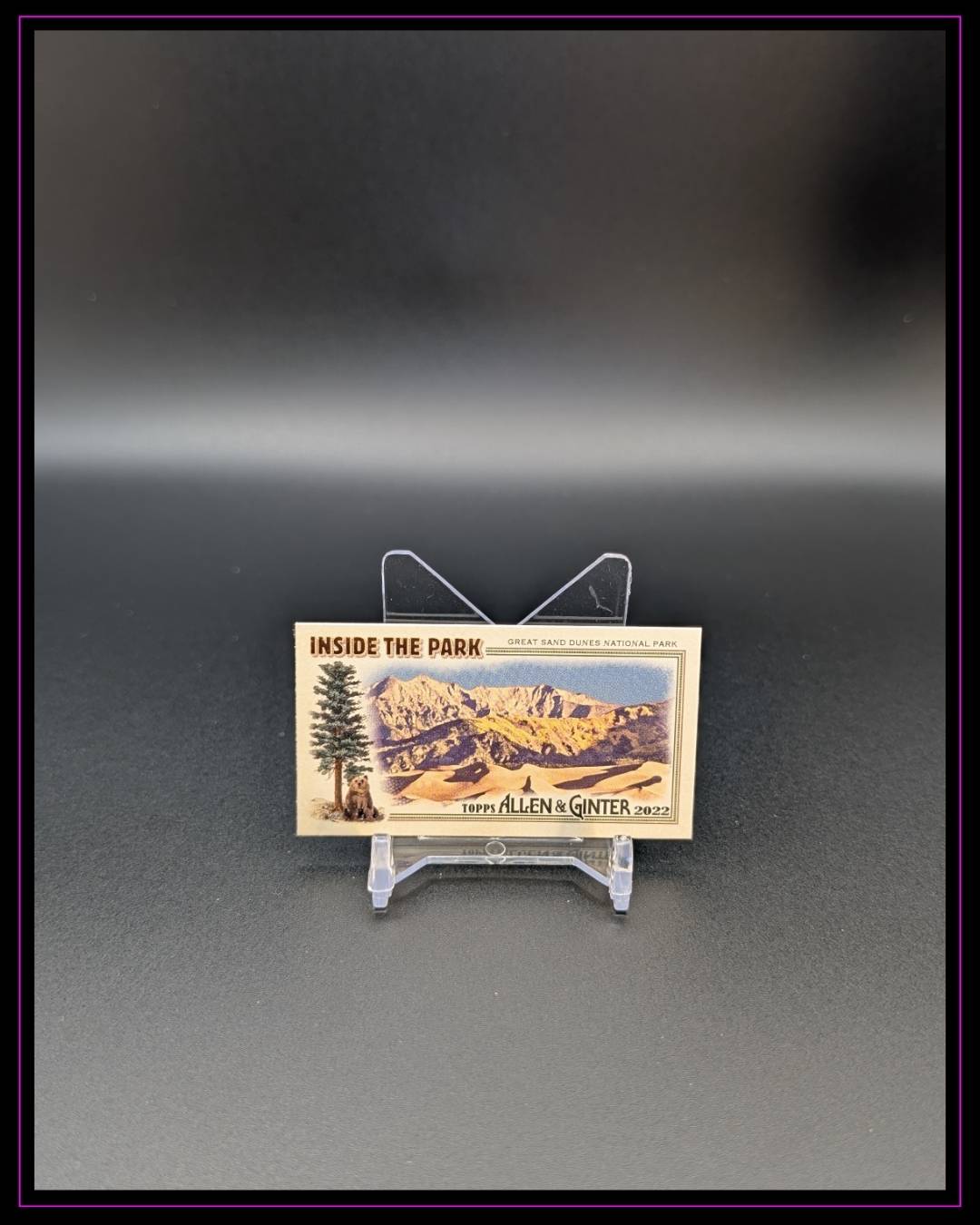 2022 Topps Allen & Ginter #ITP-27 Great Sand Dunes National Park Mini