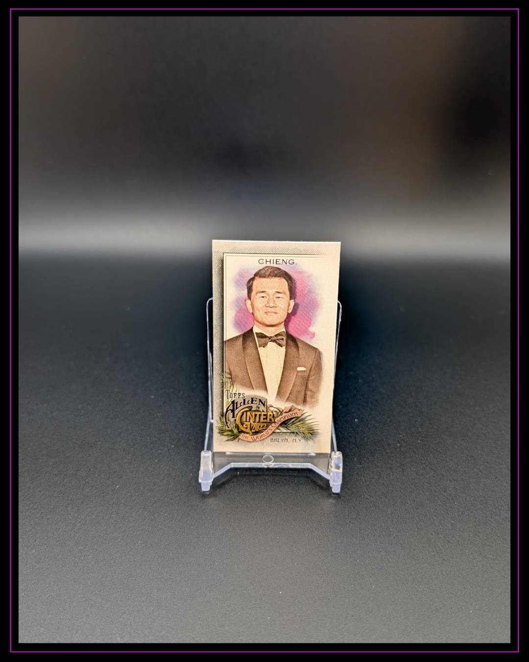 2022 Topps Allen & Ginter #223 Ronny Chieng Mini A & G Back