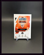 Topps Match Attax Trading Card Rückseite mit Athletic Club Logo, Fußball-Sammelkarte