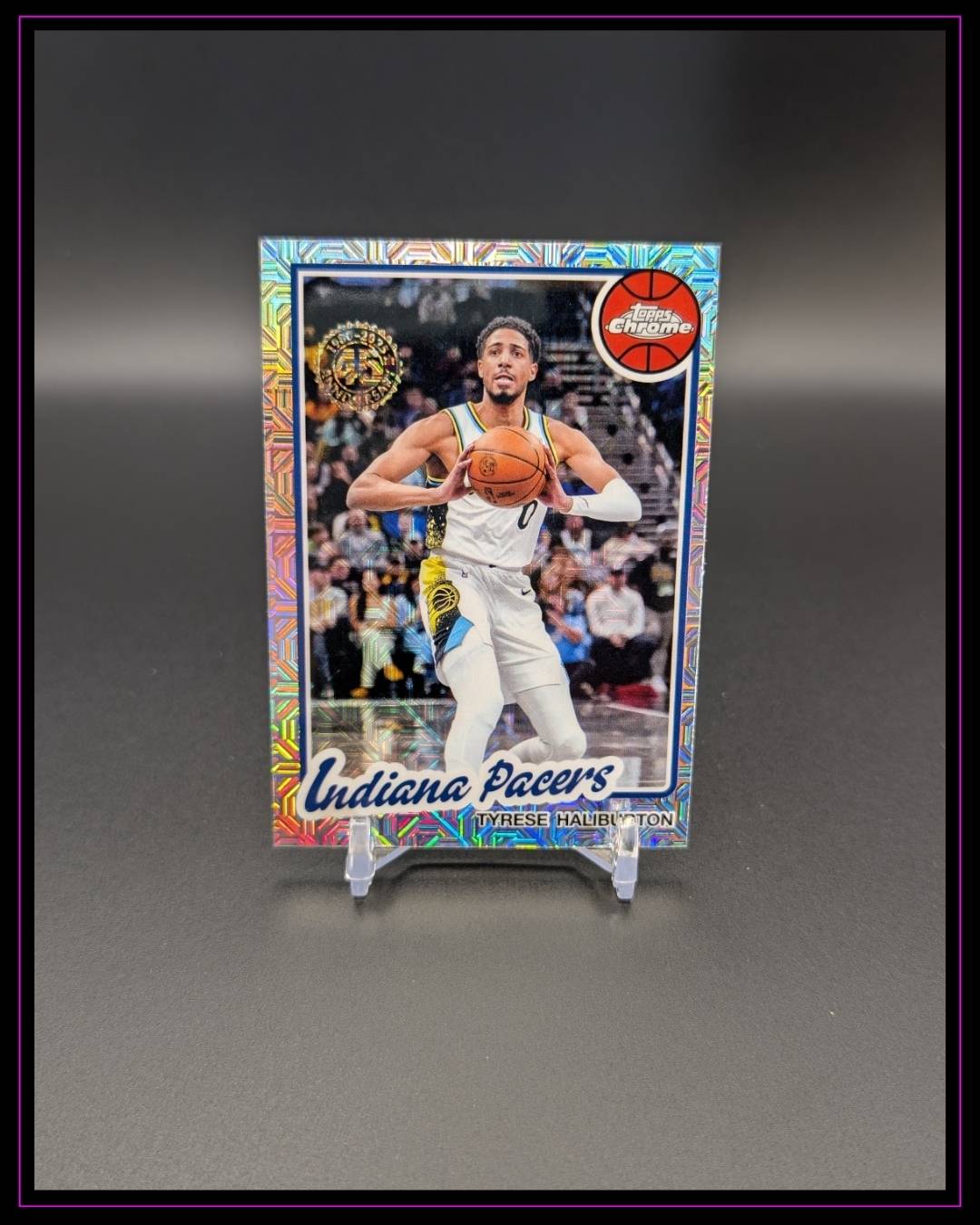 2025-26 Topps #TC-TH Tyrese Haliburton 1980-81 Topps Chrome Basketball
