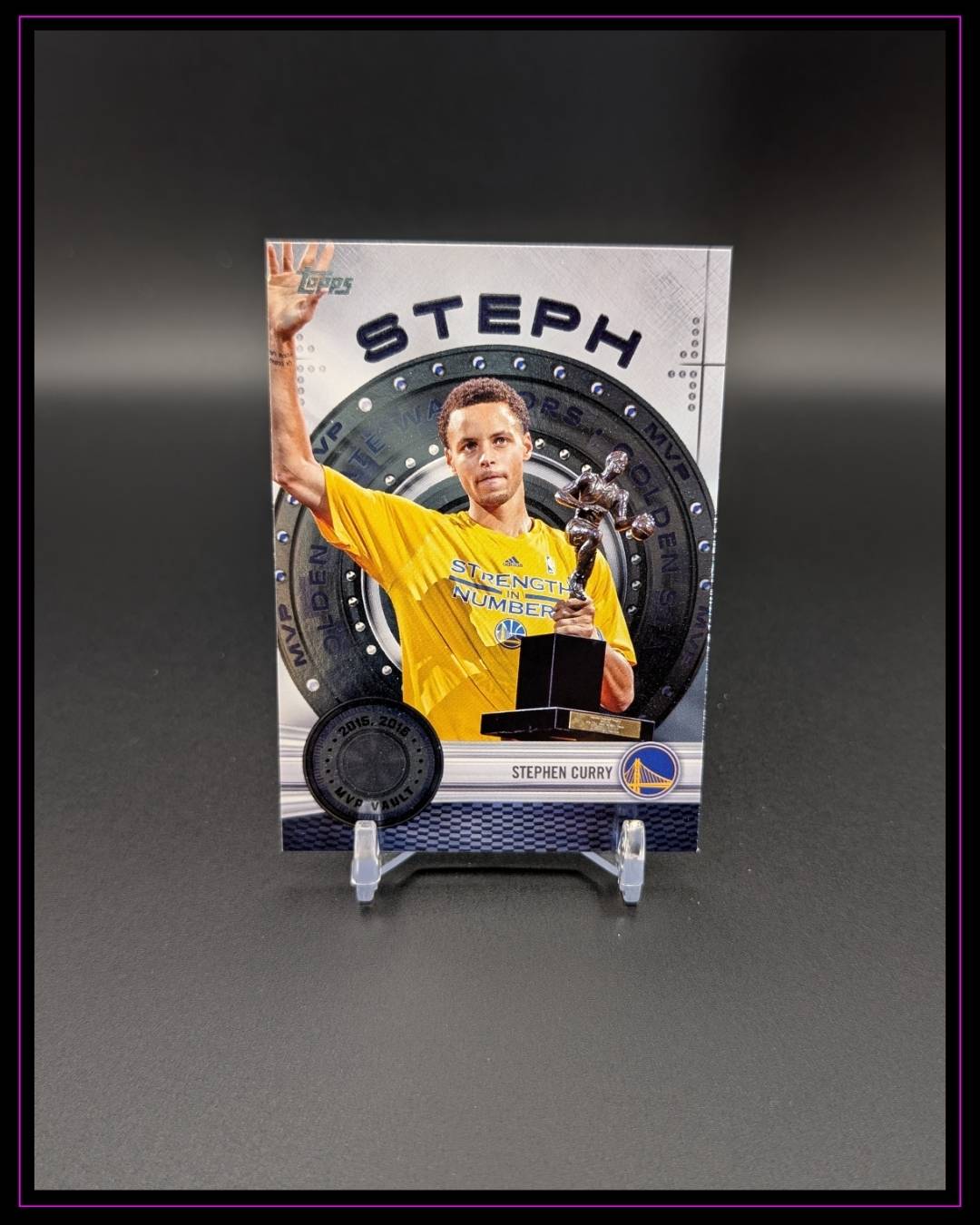 2025-26 Topps #MVP-6 Stephen Curry MVP Vault