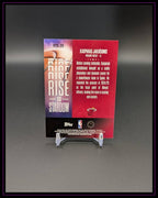 2025-26 Topps #RTS-20 Kasparas Jakučionis Rise to Stardom Rainbow Foilboard