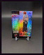 2025-26 Topps #RTS-20 Kasparas Jakučionis Rise to Stardom Rainbow Foilboard