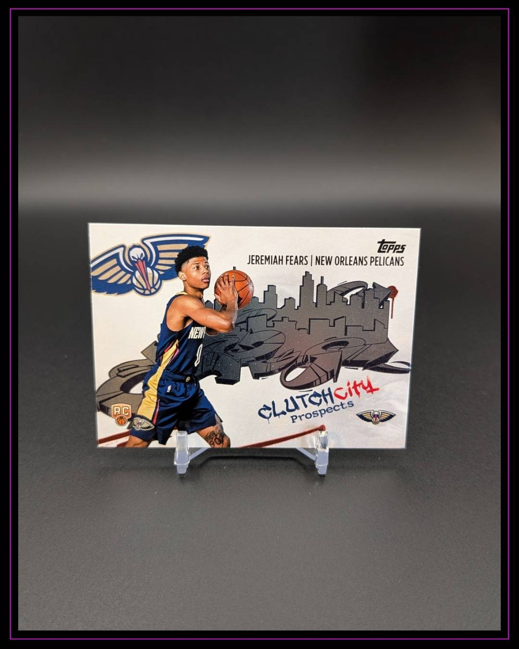 2025-26 Topps #CC-7 Jeremiah Fears Clutch City Prospects