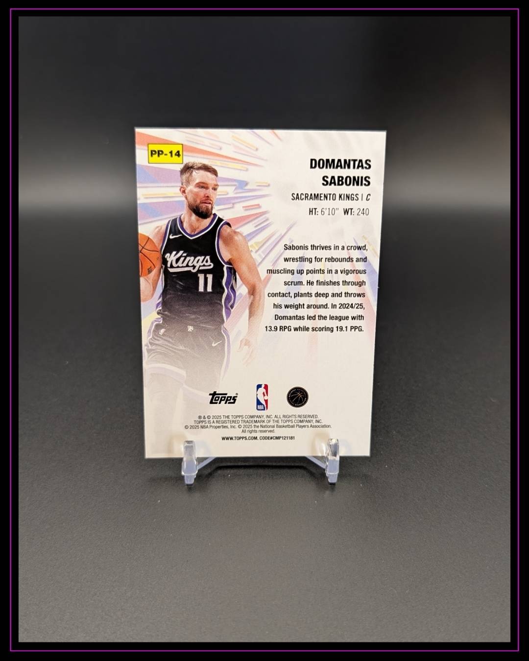 2025-26 Topps #PP-14 Domantas Sabonis Power Players
