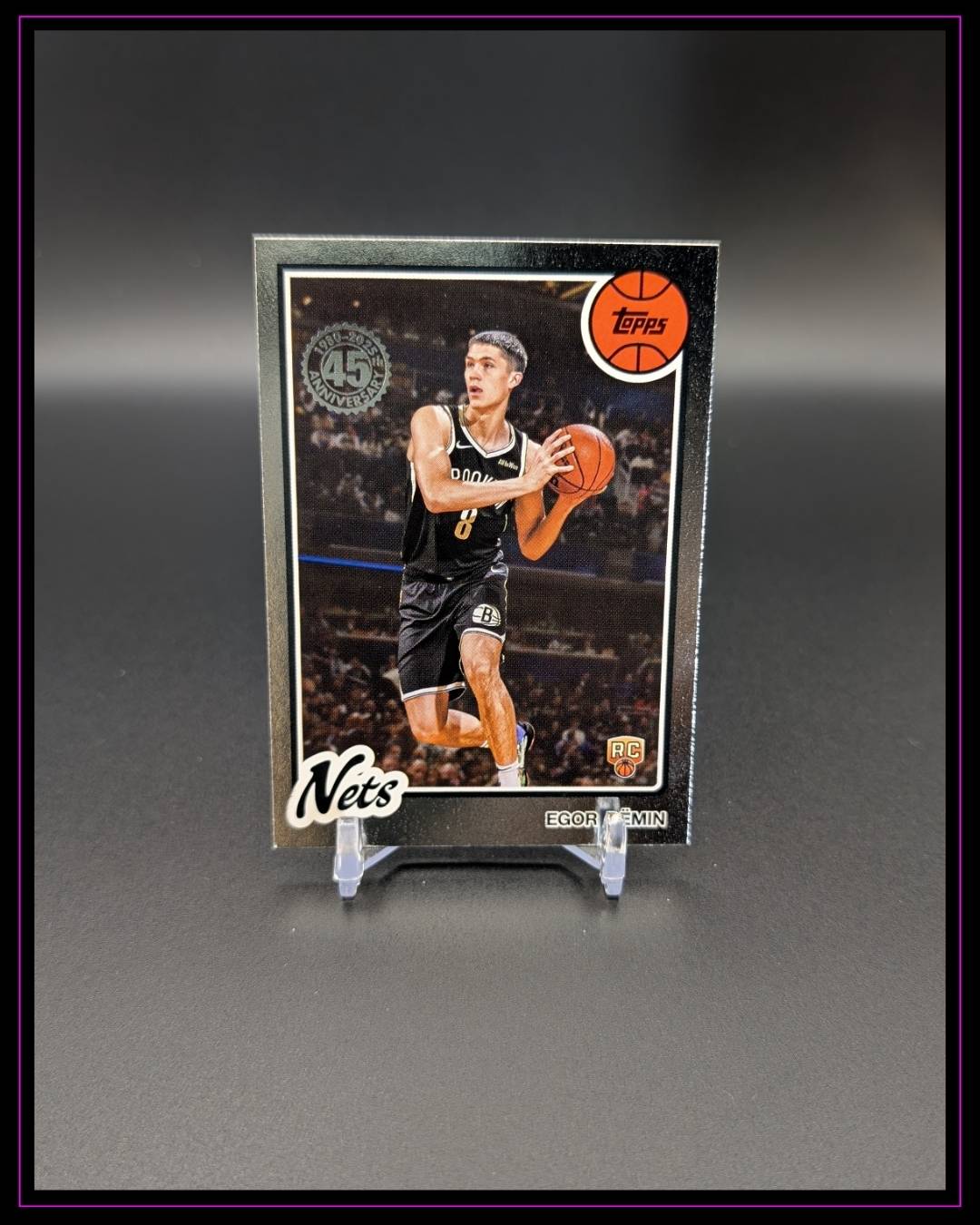 2025-26 Topps #80BK-55 Egor Dëmin 1980-81 Topps Basketball