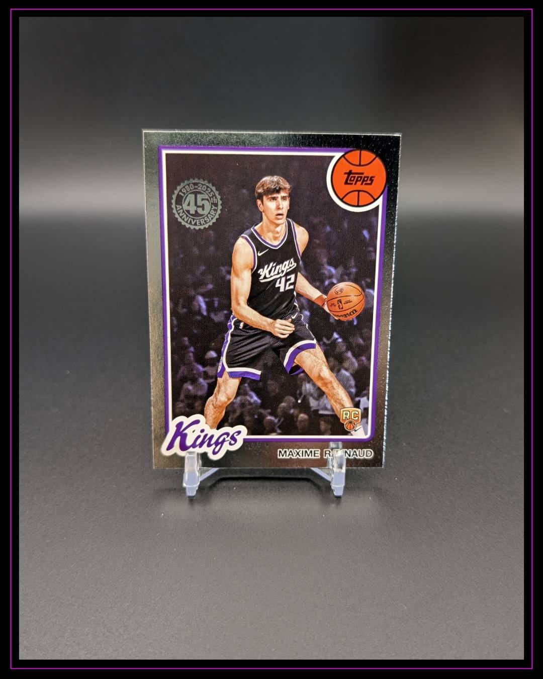 2025-26 Topps #80BK-85 Maxime Raynaud 1980-81 Topps Basketball
